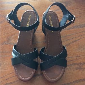 City Classified Women’s Black Wedge Klaris Shoes